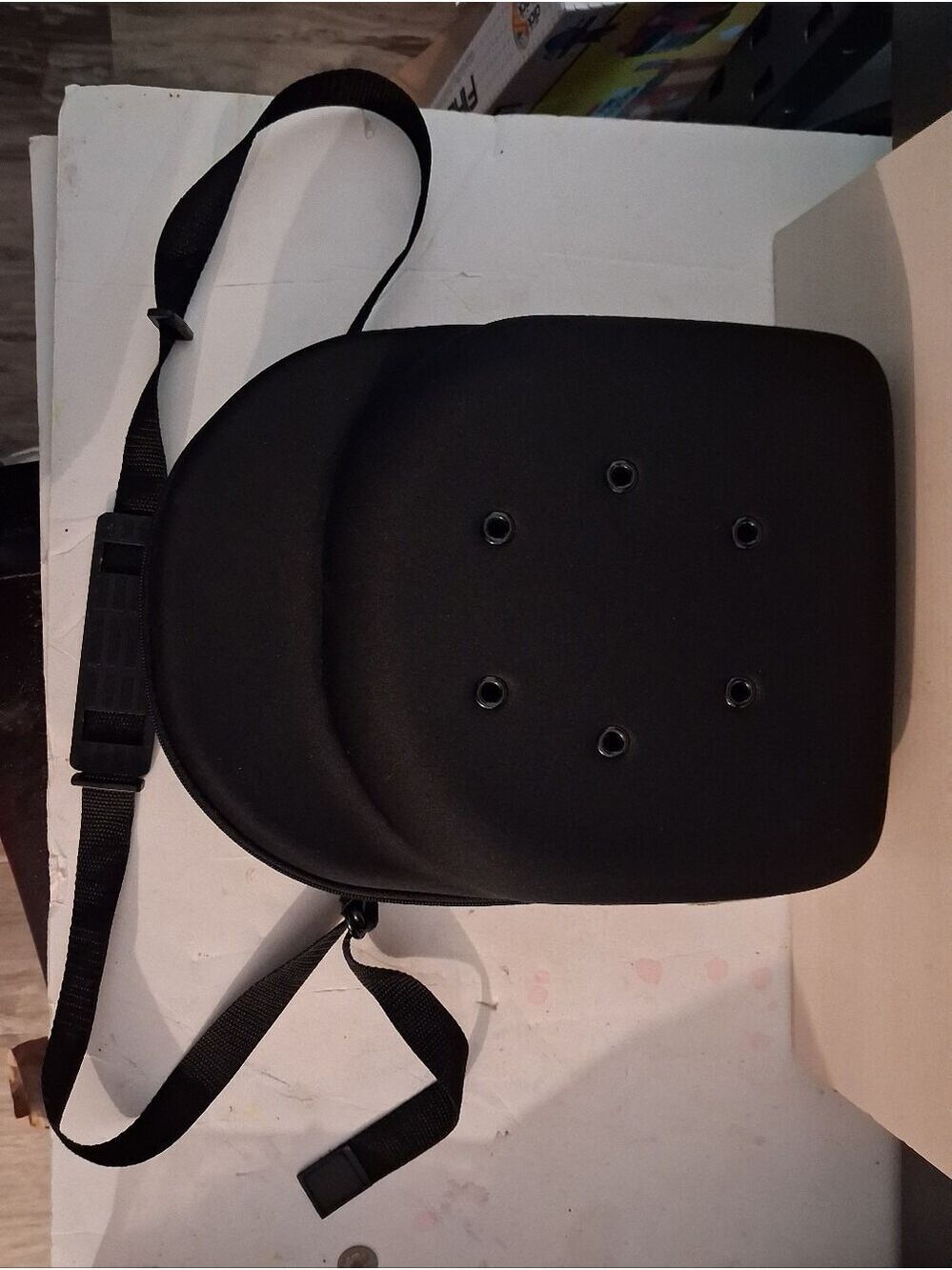 Hat World LIDS Vented Hat Holder Black with Strap Luggage